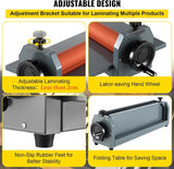 Cold Laminator Manual Roll Laminator Photo Film Laminating Machine