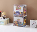 Premium Acrylic Display Case For Pokémon Booster Box Elite Trainer Magnetic Lid