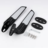 Pair Swivel Wing Fin Rear View Mirror