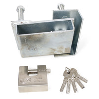 Shipping Container Lock Box + Pad Lock Set Security - FAST DELIVERY