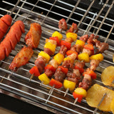 2000W Electric Indoor BBQ Grill for Home Adjustable Temp Smokeless Barbecue