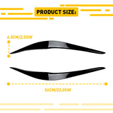 Gloss Black Headlight Eyebrows M140I M135I