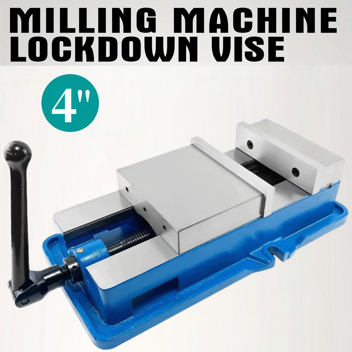 4 Inch Precision Milling Machine Vice Heavy Duty Milling Vise Bench C ...