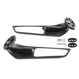 Pair Swivel Wing Fin Rear View Mirror