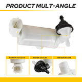 Front & Rear Windscreen Washer Bottle Pump Motor