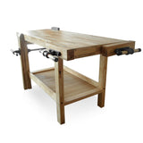 7 inch Woodworking Front Bench Vise Cast Iron Table Clamping Tool Cabinet Maker