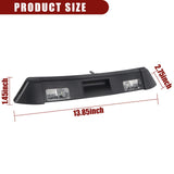 Boot Handle & LED Number Plate Lights