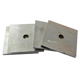 4pcs 80MM Steel Spreader Plates for Mounting Seats- Camper van Conversion