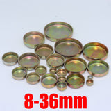 108Pcs Universal 8-36MM Engine Core Plug Zinc Plated Freeze Expansion