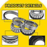 4x Trailer Wheel Bearings Hub Jetski,Boat,Bike,ATV High Quality Kit-44643/10