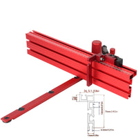 Table Saw Precision Miter Gauge For 30/45mm T Track With Miter Gauge Fence & Bar
