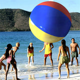 150cm Giant Inflatable Soccer Beach Ball Kids Adults Team Playing Ball Toy Gift