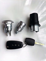 COMPLETE LOCK SET WITH FLIP REMOTE KEY x 1 and KEY BLADE