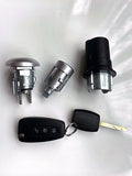 COMPLETE LOCK SET WITH FLIP REMOTE KEY x 1 and KEY BLADE