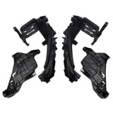 Headlight Mounting Support Bracket + Plate 4Pcs Kit