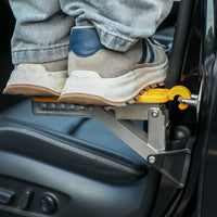 Folding Car Door Latch Hook Step Foot Pedal Ladder Car Roof Tool Shatter Glass