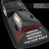 UNIVERSAL 4X4 ROOF TOP BAR DRIVING POD LIGHTS LENS OFFROAD FOG SPOT HEAD LAMPS Y