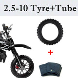Black 2.50-10 2.50x10 Rubber Tire & Inner Tube Set for Honda CRF50 XR50 PW50 UK