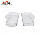 Pair Left+Right Headlight Lens Cover Clear