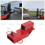 3000lbs Forklift Trailer Hitch Attachment Fits 2 Inch Receiver With Safety Chain