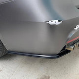 Series M3 F30 Gloss Black Rear Corner Side Spats Diffuser Splitter