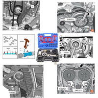 Proium For VW Audi TSI TFSI EA888 1.8L 2.0L T40191 T10355 Master Engine Timing Tool Kit