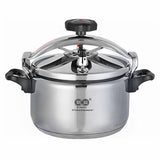 9L Pressure Cooker Thicken Explosion-Proof 304 Stainless Steel One Hand Locking