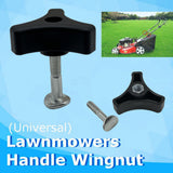 2/4PCS Triangle Handle Knob Nut Screw Bolt For Honda Lawn Mower Parts Replace
