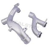 2x Coolant Water Hoses Pipes