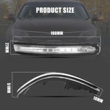 Left +Right Side Door Mirror Turn Signal Indicator Light