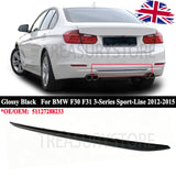 Gloss Black Rear Bumper Trim