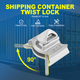 Manual Twist Lock Dovetail Twist Lock For Sea Rail Shipping Container Bottom