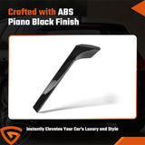 Rear Window Spoiler Side Wing Cover Trim