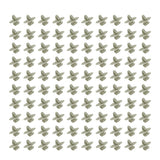 100x Clips Fit Exterior Side Moulding Door Plastic Trim Panel