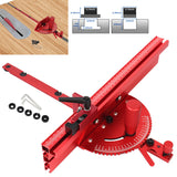 Table Saw Precision Miter Gauge For 30/45mm T Track With Miter Gauge Fence & Bar