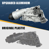 Aluminum Oil Cooler Filter Housing