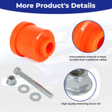 For 2008-2016 Ford Fiesta MK7 Rear Axle Suspension Beam Bushes with Fixings Poly