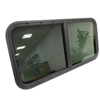 RV Window 700x400mm Horizontal Slide Camper Window Waterproof Round Corner