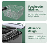 2.5L Electric Deep Fryer with Viewing Lid Removable Basket