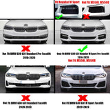 2X Front Bumper Fog Light Eyelid Cover Trim
