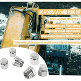 Hydraulic Cap and Plug Hose Tube Pipe Fitting Cap Plug Kit