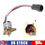 For YANMAR 12V Fuel Shut Off Stop Solenoid