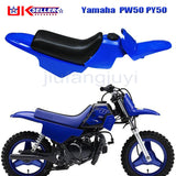 Plastics Kit PW50 PY50 Motorcycle Full Complete Plastics Fairing Kit Blue