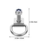 Heavy Duty Bolt On D Ring Tie Down Anchors Hooks