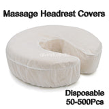 Disposable Massage Table Fitted Face Head Rest Cushion Circle Cover