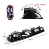 UNIVERSAL 4X4 ROOF TOP BAR DRIVING POD LIGHTS LENS OFFROAD FOG SPOT HEAD LAMPS