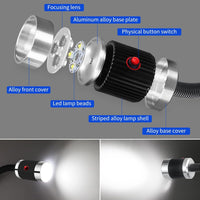 9W CNC LED Light Lamp Magnetic Base For Machine Work Tool Lathe Milling