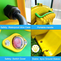 750W Inflatable Bounce House Water Slide Air Blower Pumb Fan Inflatable Castle