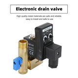 Electronic Timed Air Compressor Auto Drain Valve