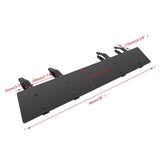 Universally Mount Fit Rooftop 38"/42" CrossBar Wind Fairing Air Deflector Kits